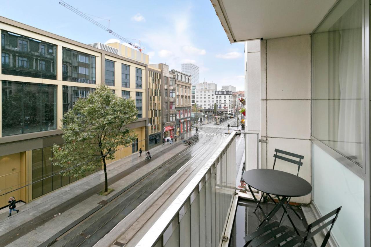 Studio In City Center With Terrace, Netflix - Wifi Antwerpen Exterior foto